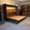 Murphy bed diy horizontal construction
