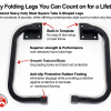 fold-up legs for diy Murphy beds made in USA
