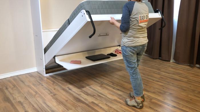 bed open desk
