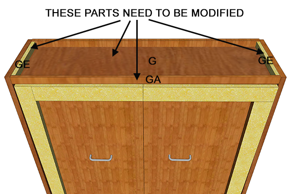 top-view-wall-bed-cabinet cabinet top modifications
