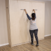 how to open king size murphy bed