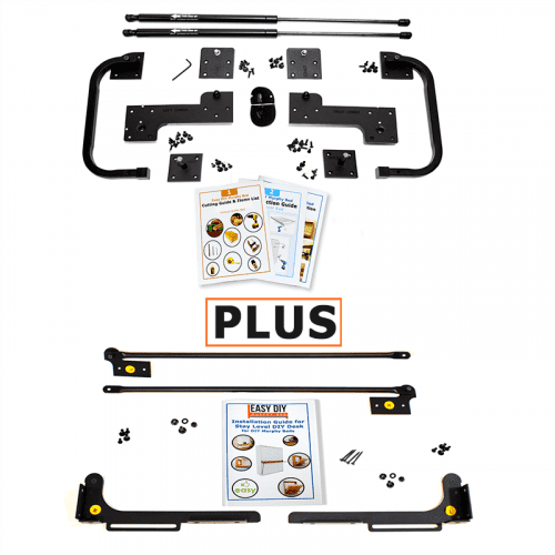 DIY Murphy bed and Stay level desk bundle