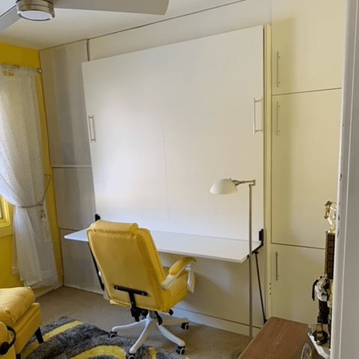 lorna murphy bed desk setup