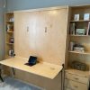 stay level desk for DIY Murphy beds
